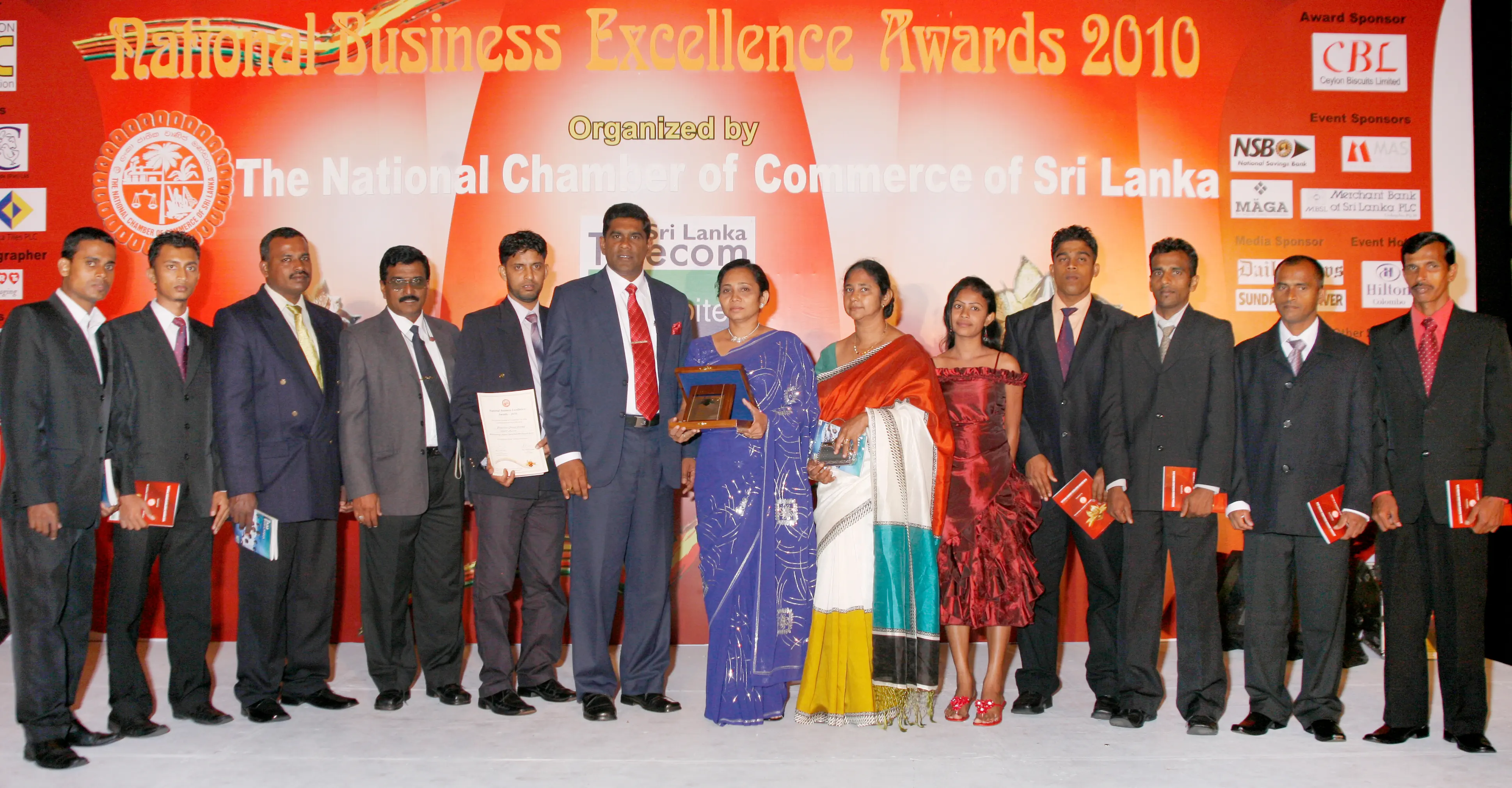National Business Excellence Awards – Merit Award Trophy (2010)